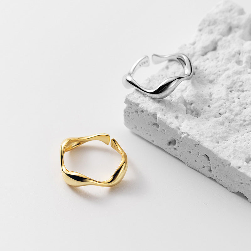 Adjustable Wave Ring