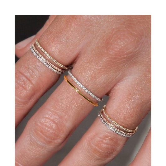 Micro Eternity Ring
