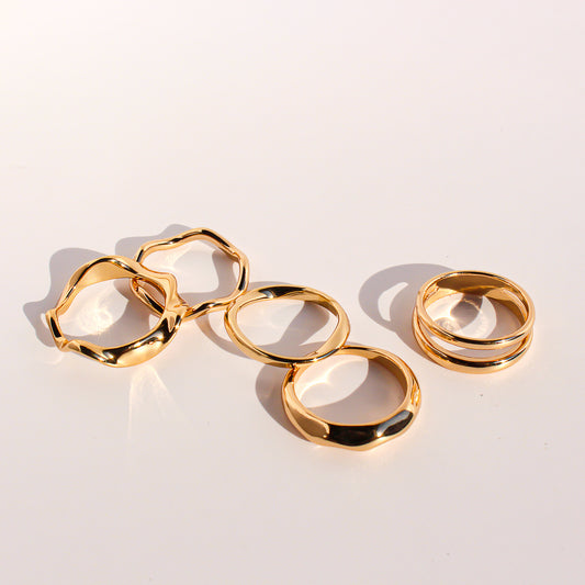 Five-Piece Ring Set