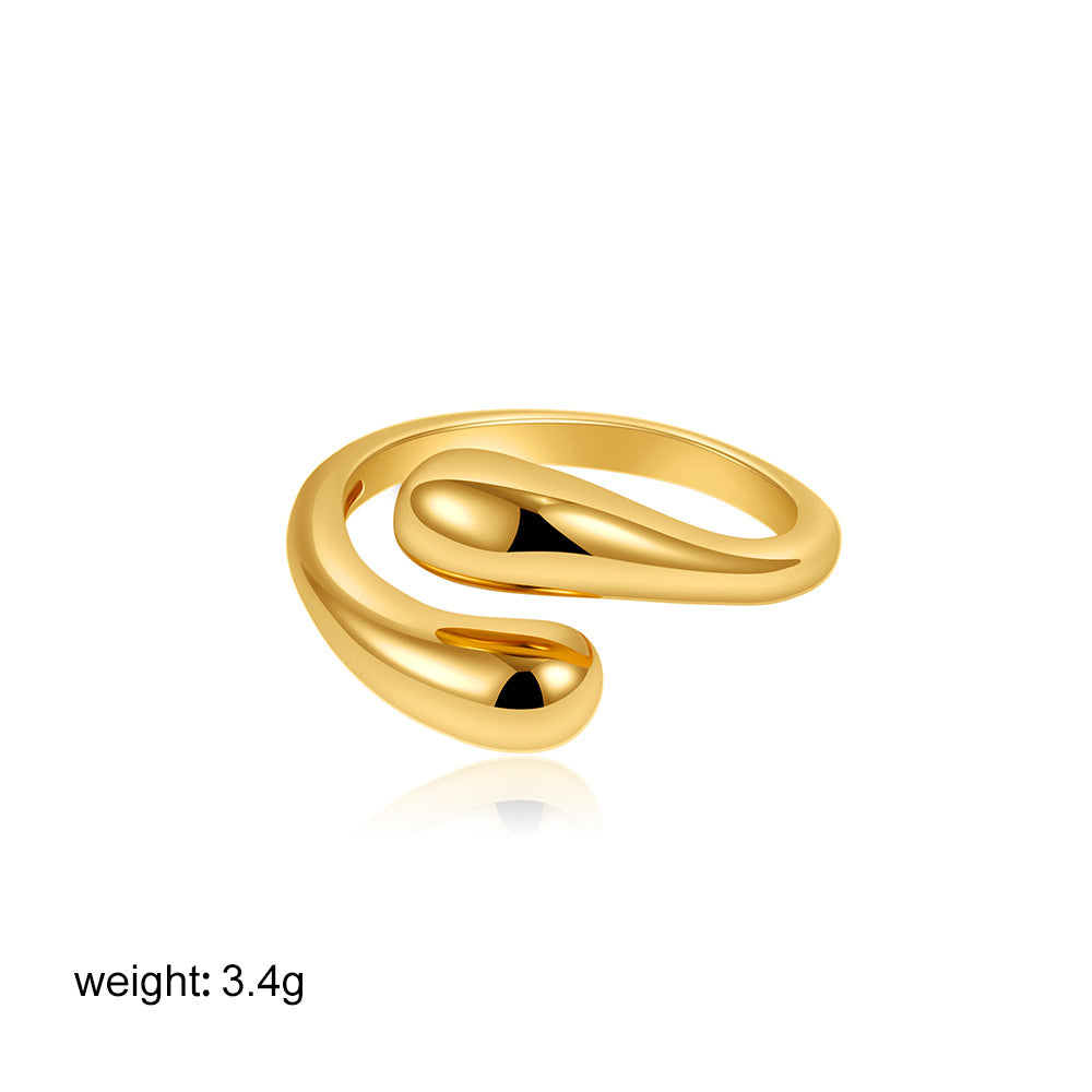 Adjustable Droplet Ring